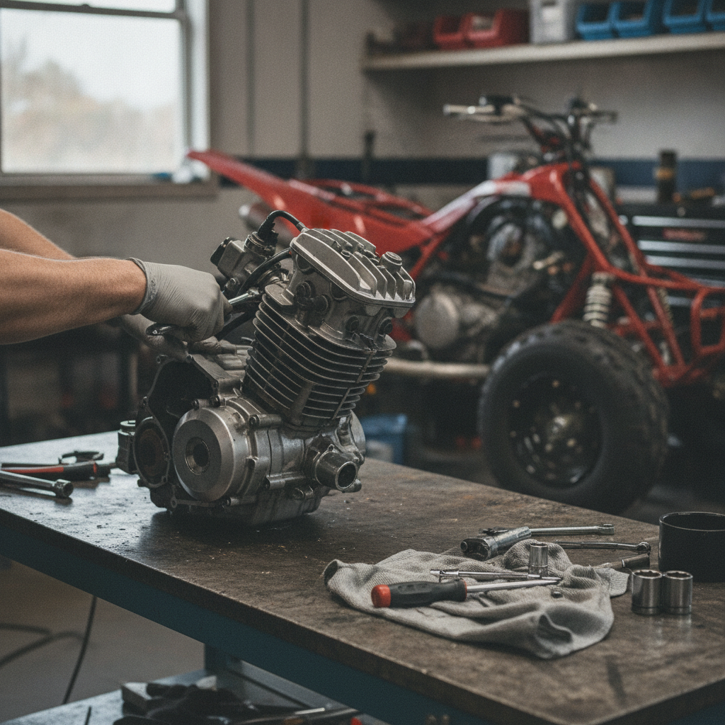 ATV engine repair